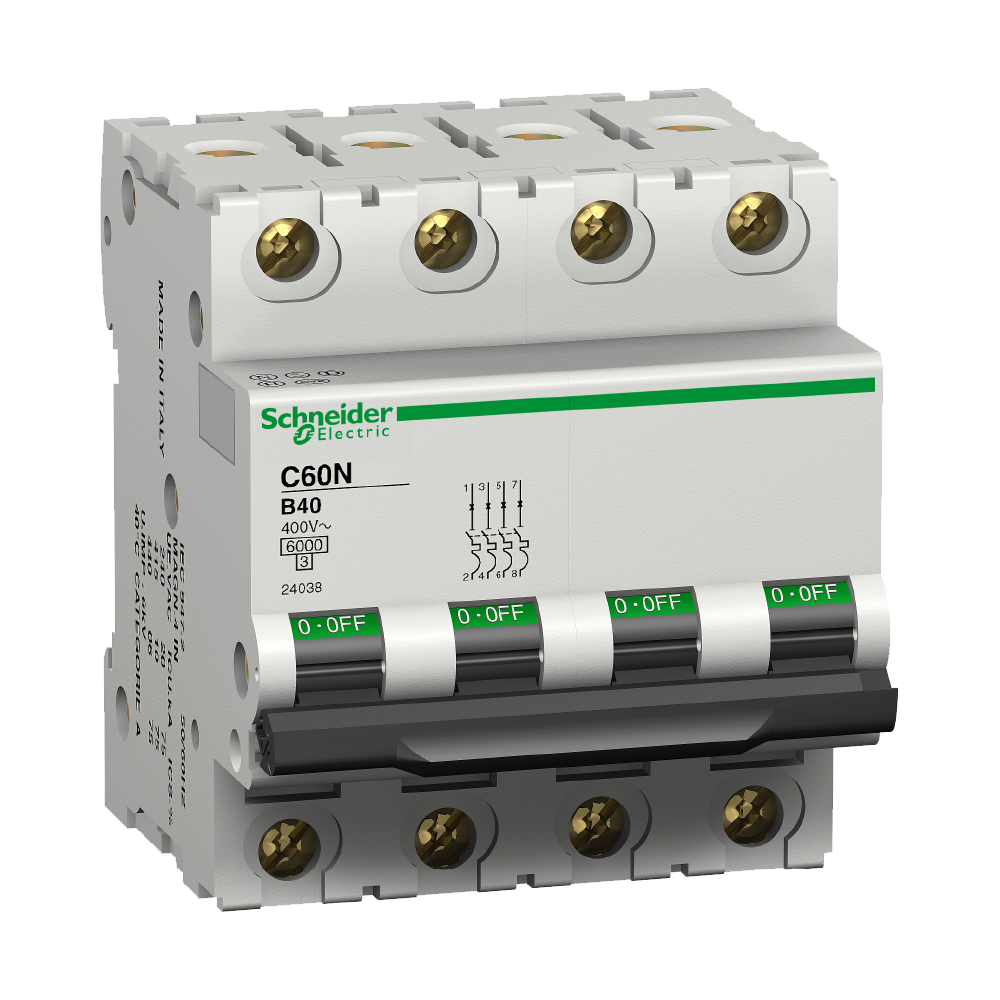 schneider electric Johdonsuojakatk. schneider 24995 c60h 3c2 10ka