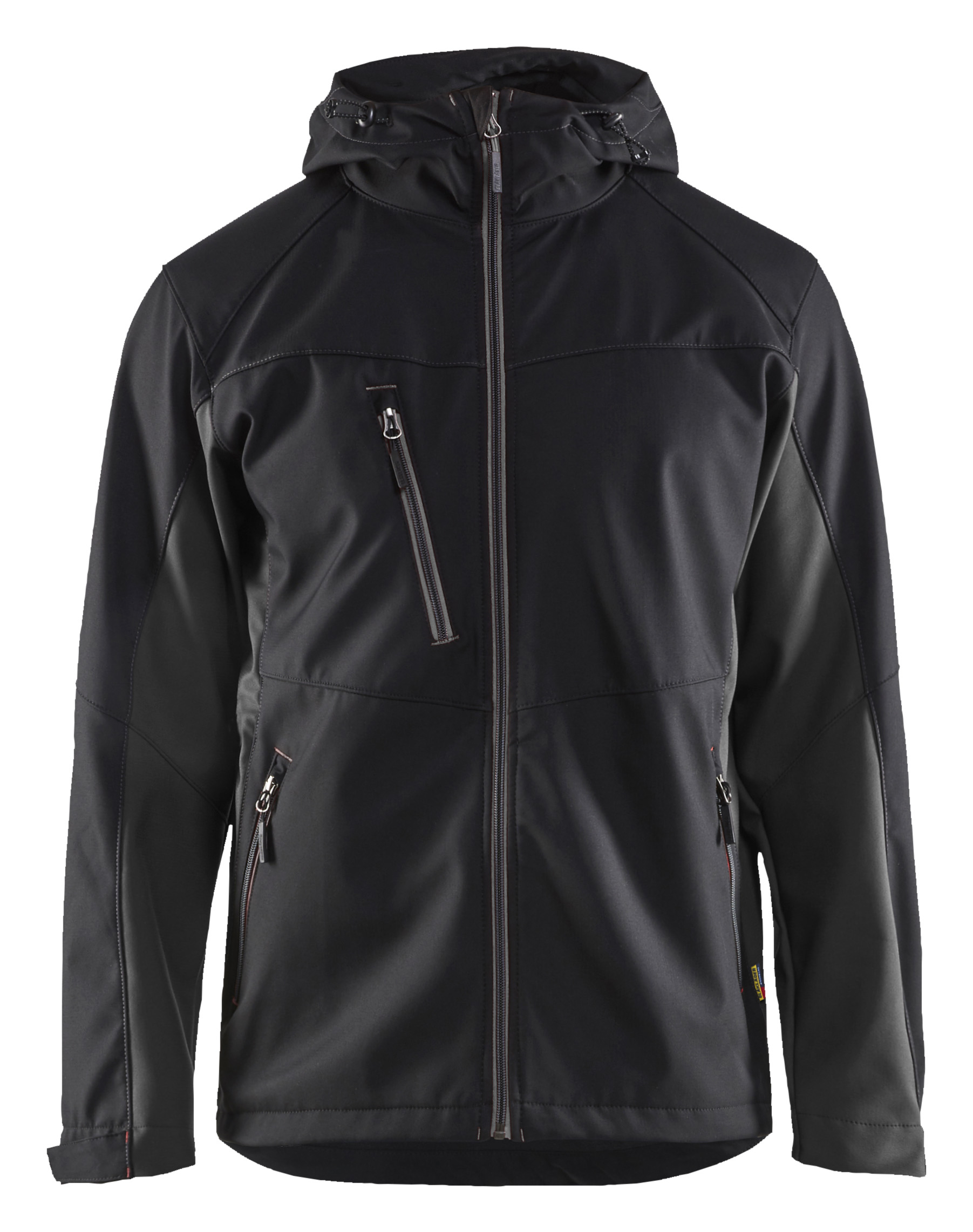 BLÅKLÄDER SOFTSHELL JAKA T.PELĒKA/MELNA, XL