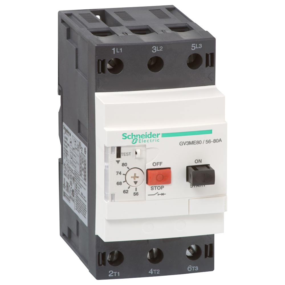 schneider electric Motorskyddsbrytare gv3me80