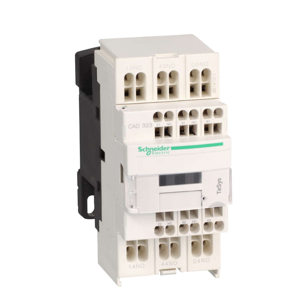 schneider electric Apukontaktori tesys cad323v7 3su+2av 400vac