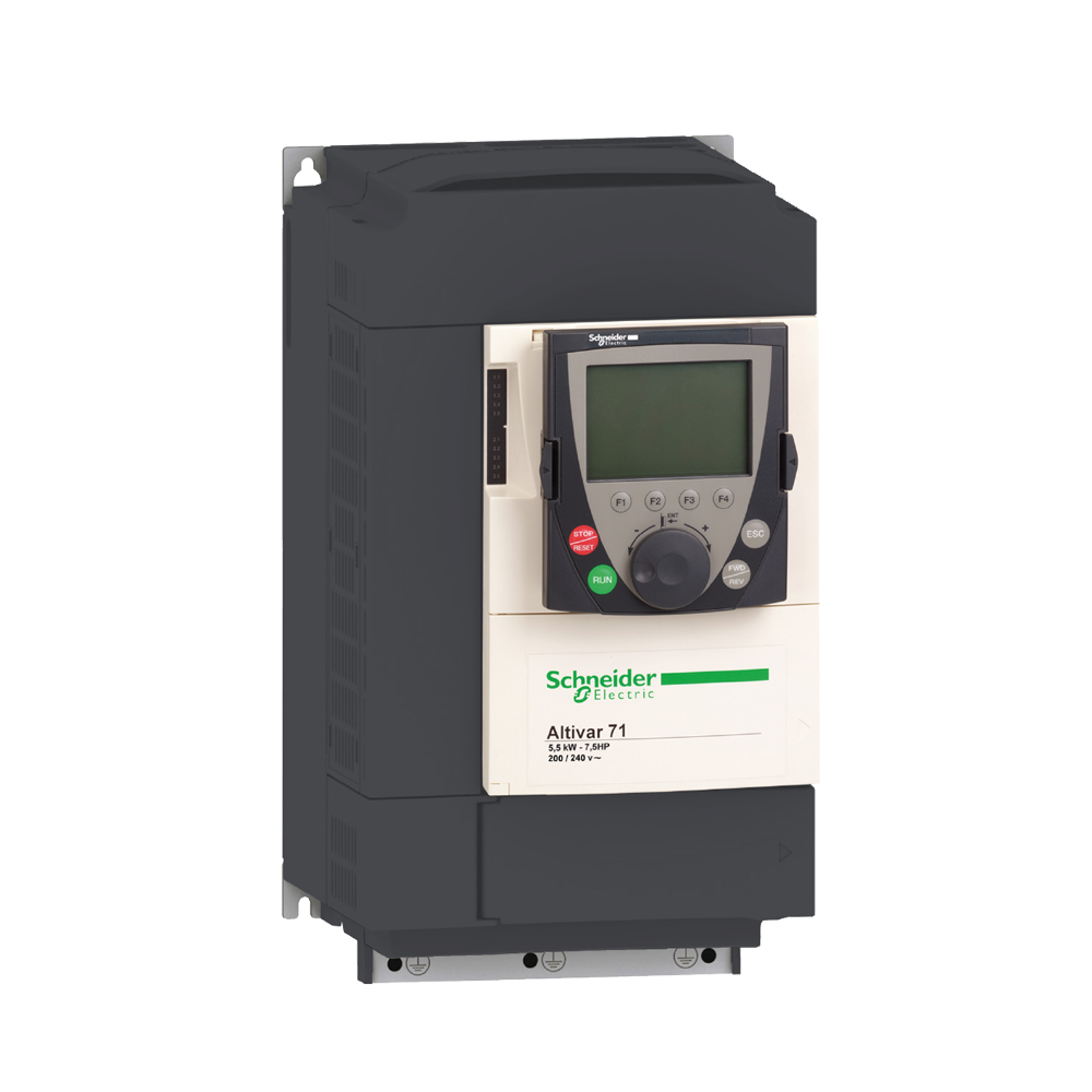 schneider electric Frequency converter ip20 atv71hu75m3/7,5kw 3x240v
