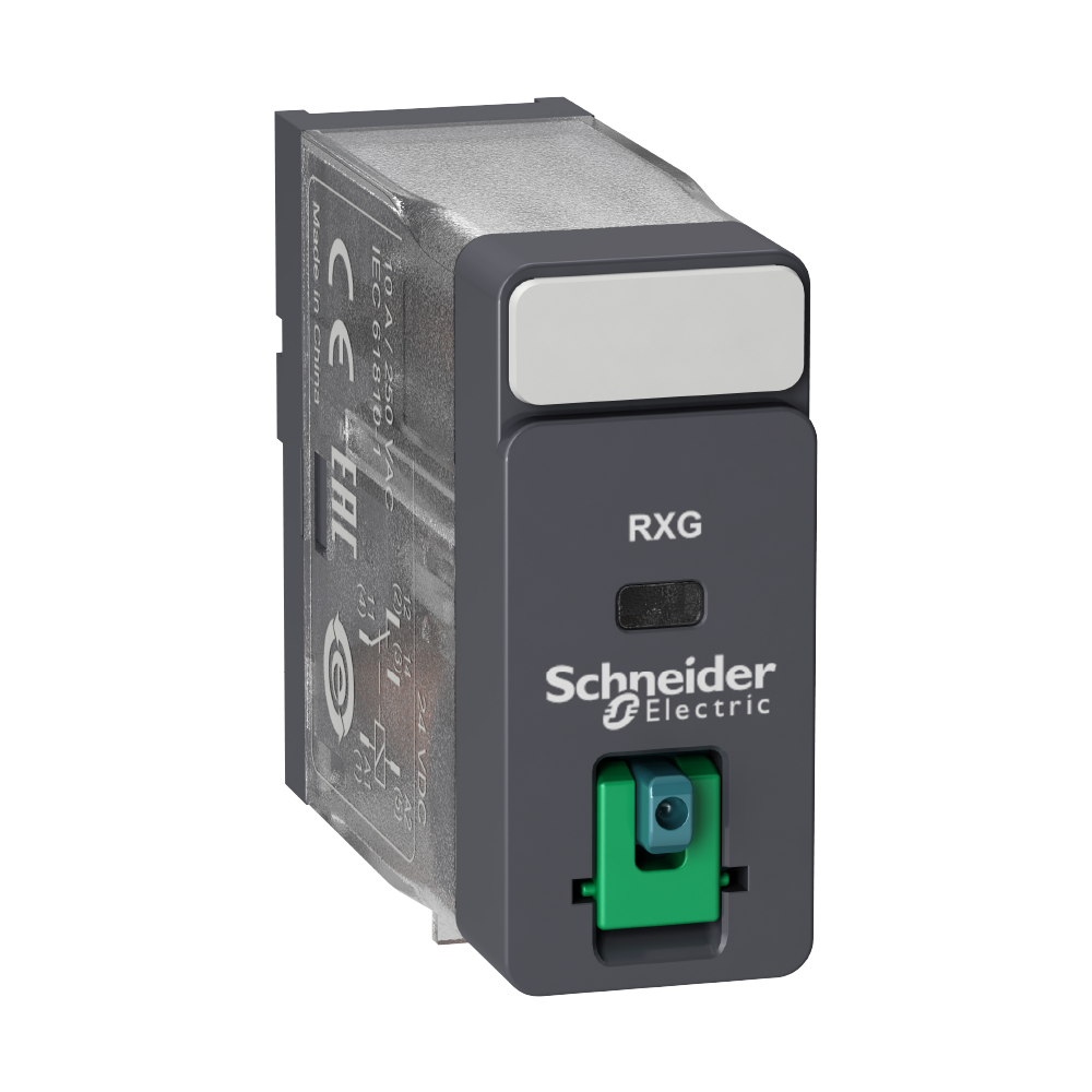 schneider electric Pistokantarele zelio rxg 6vdc 1 c/o 10a lukit.