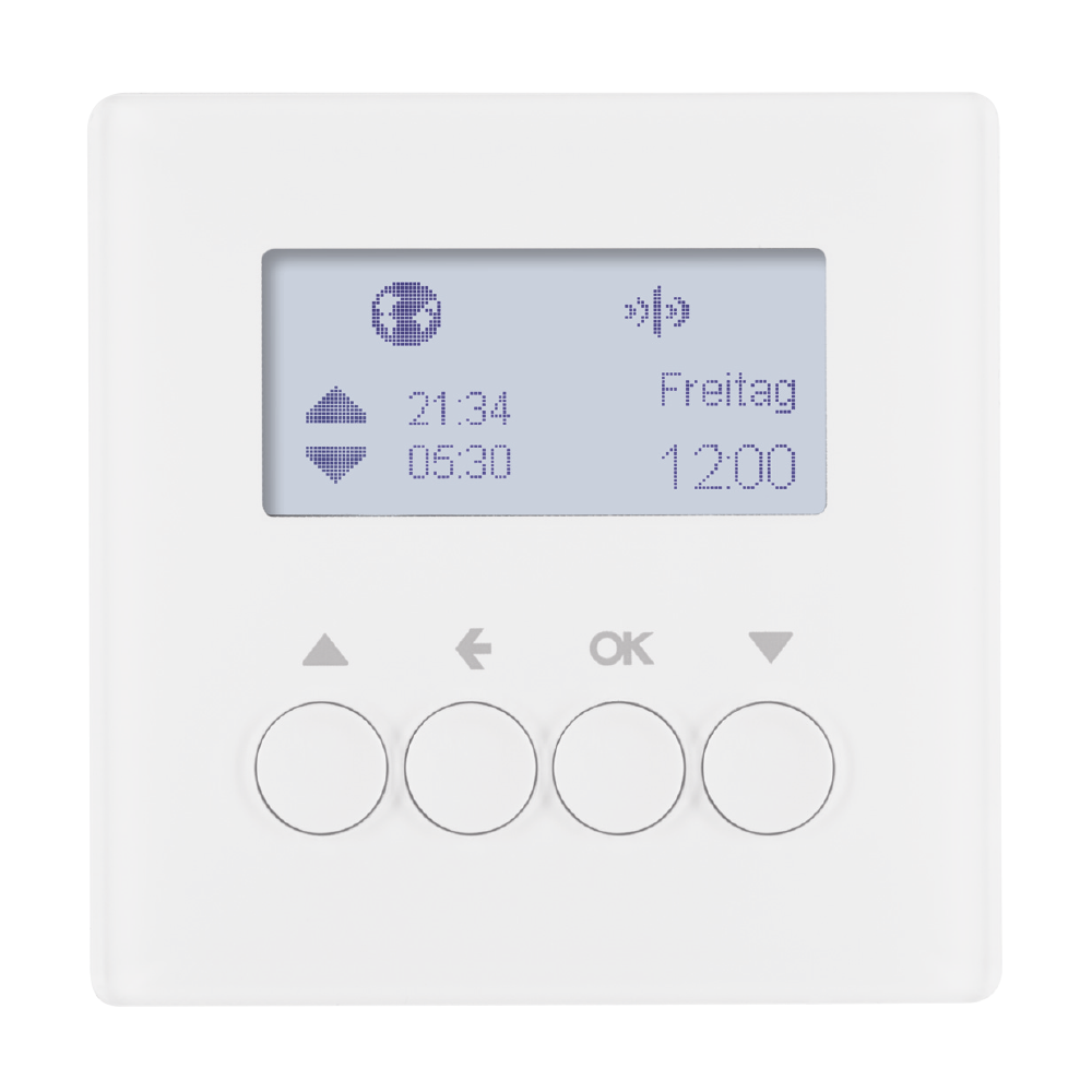 TIME SWITCH KNX BLIND 1CH RF QUICKLINK WHT