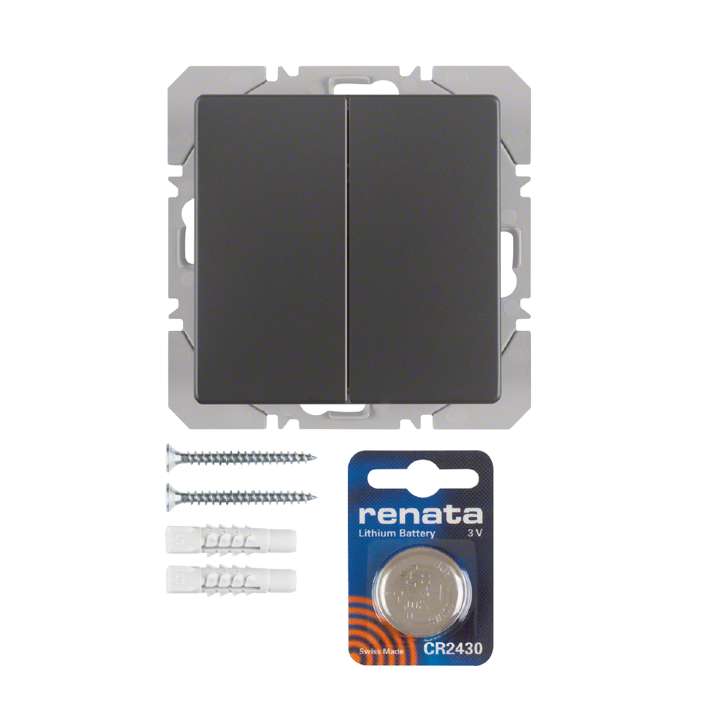 hager Painike langaton knx hager 2os. par 3v quicklink ant