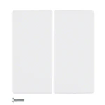 BUTTON 2F F. SWITCH/DIW. WHITE