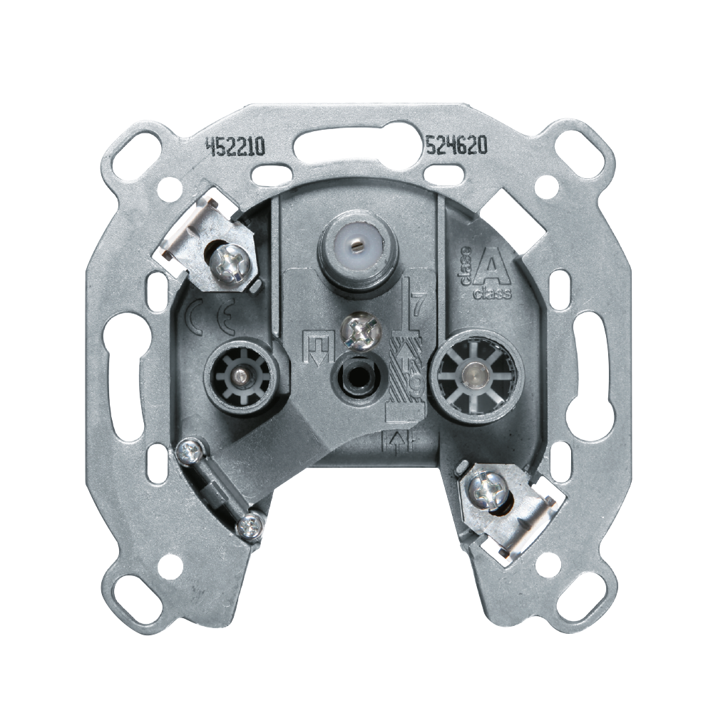 hager Antenna outlet 452210 tv+r+sat 5.5db dc