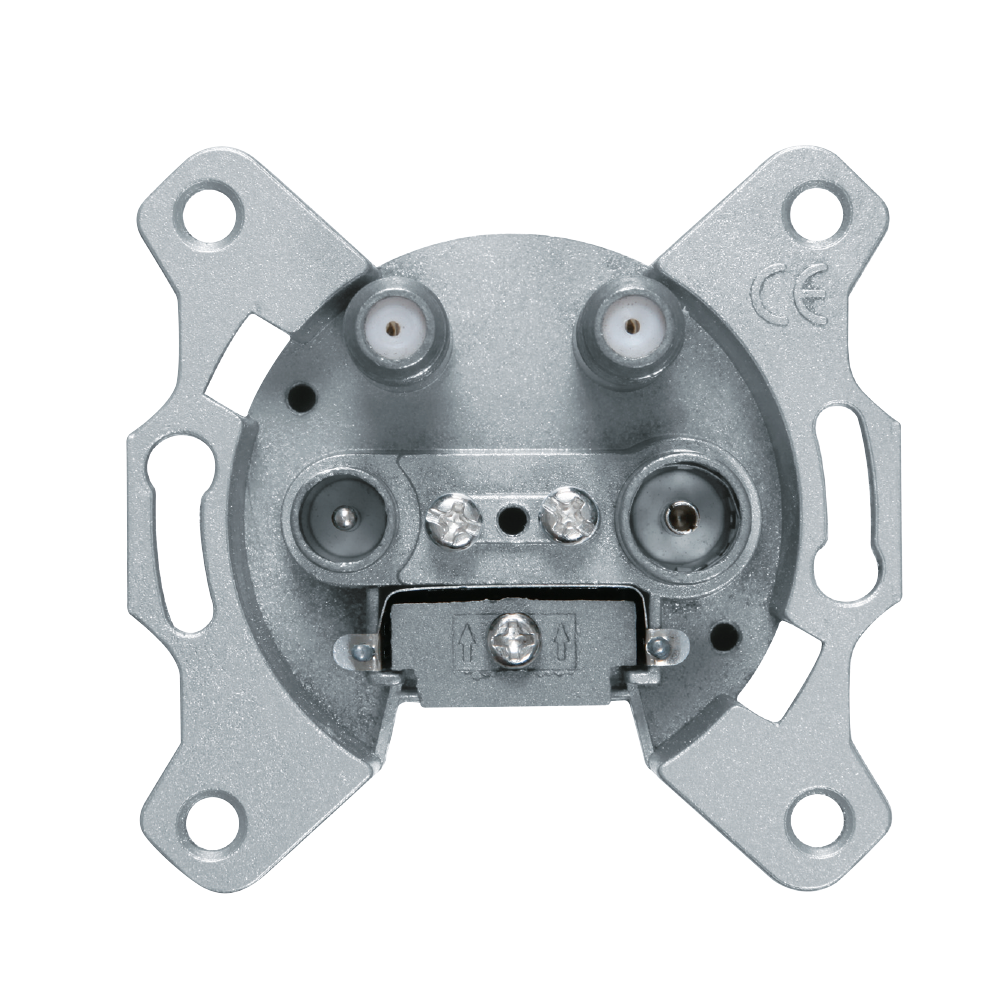 hager Antennuttag 459410 tv+r+2sat 2db dc