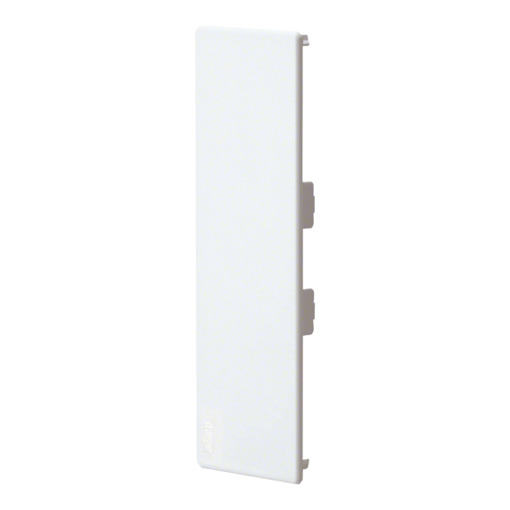 hager Päätypala oikea sl 20x50 valkoinen