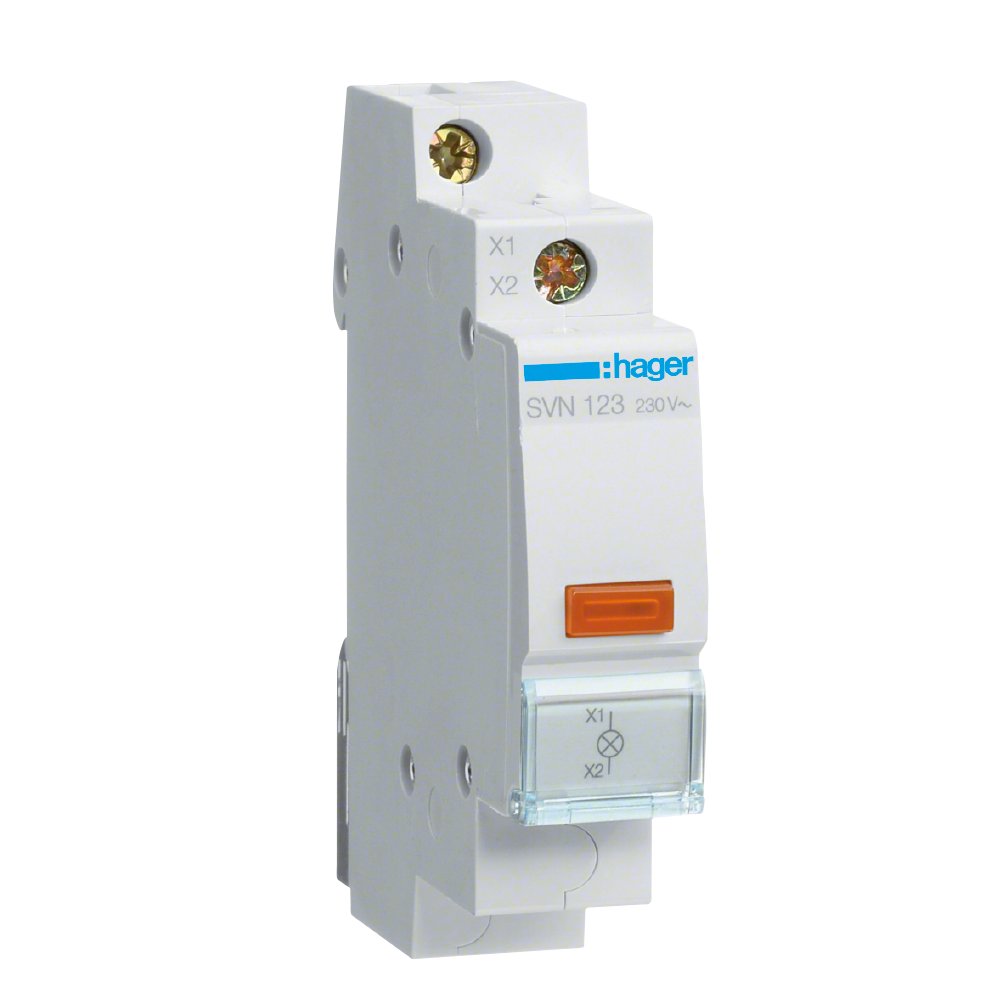 hager Signallampa svn123 orange 230vac