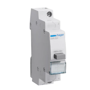 hager Painikekaluste din hager svn322 1a 230vac