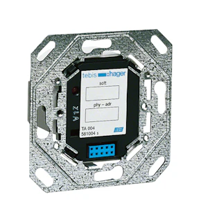 hager Huonesäädin tx460a 4 pain. valkoinen knx