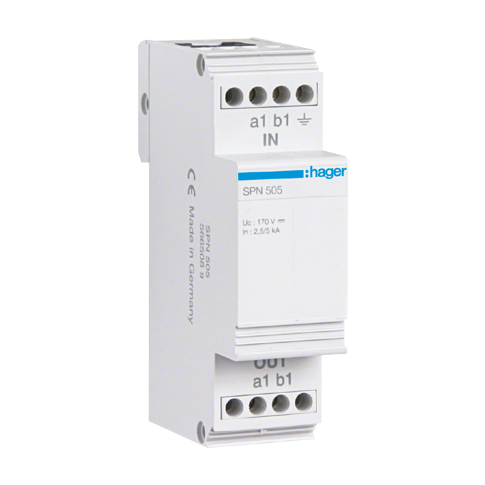hager Överspenningsskydd spn505 tele isdn/rnis
