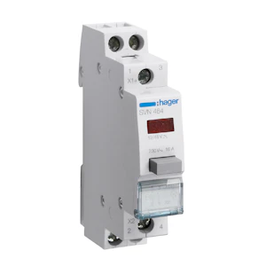 hager Tryckströmställare svn464 2sl + röd sl 12-48v
