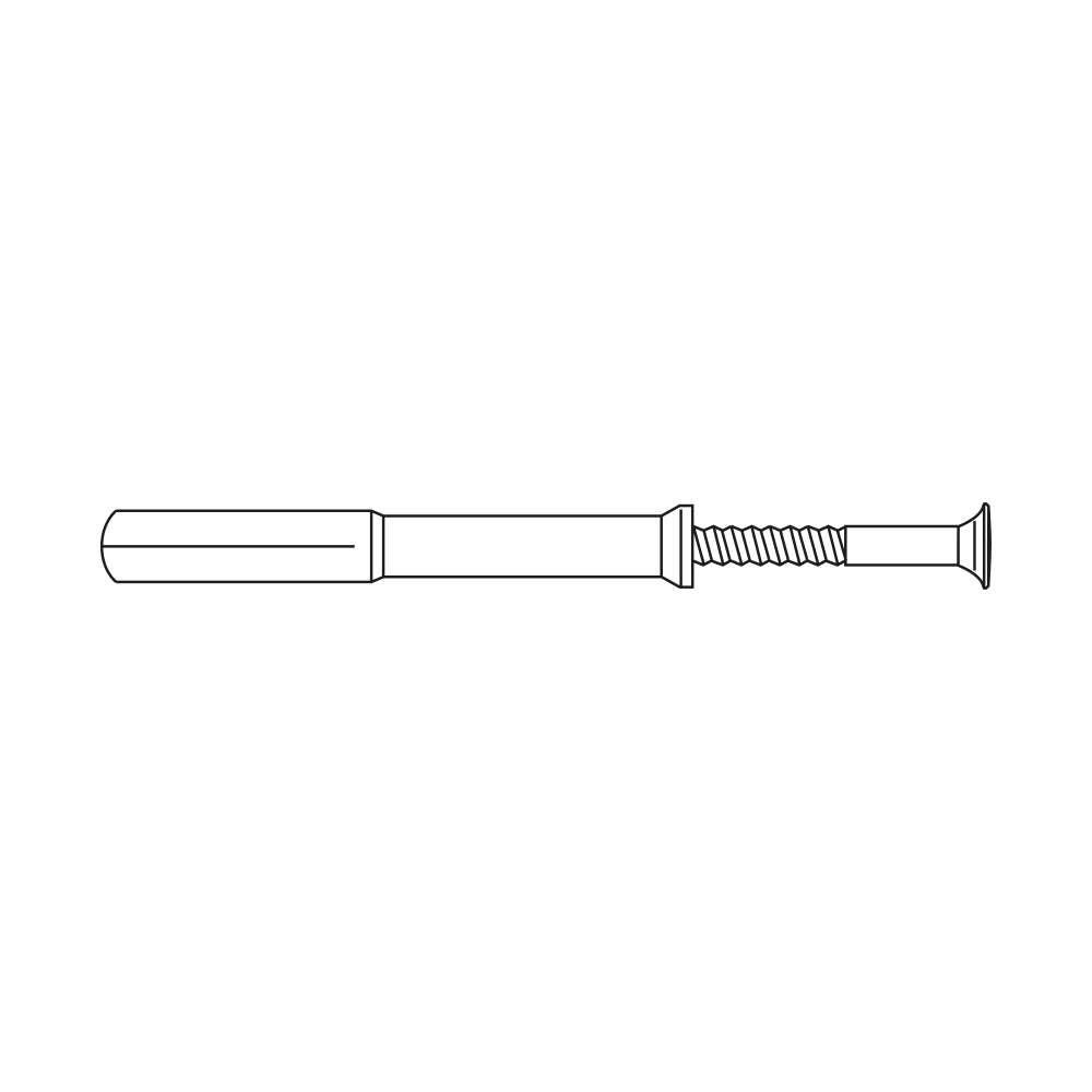 schneider electric Nail dowel tps 4x25 100 pcs