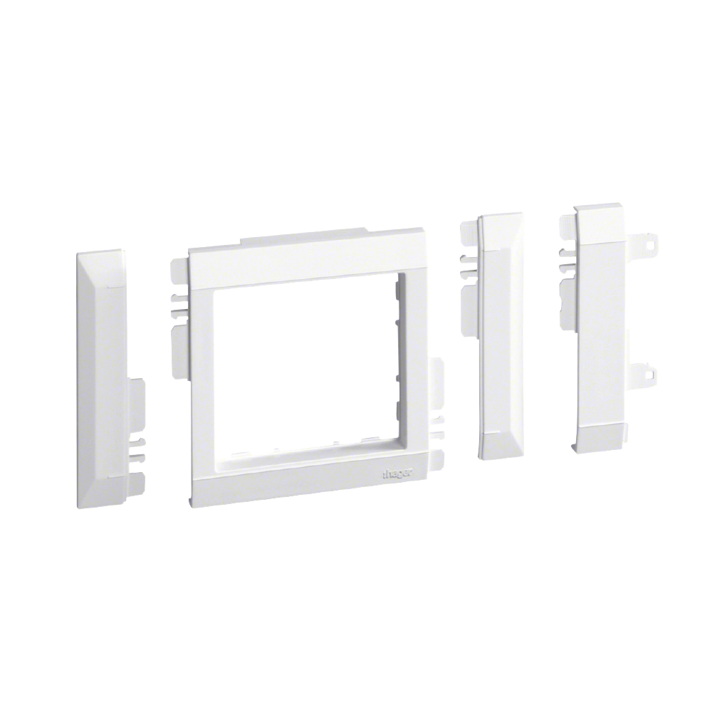 hager Cover plate g3330 f.switch pc/abs white