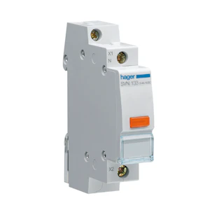 hager Signal lamp svn133 orange 12-48v ac/dc
