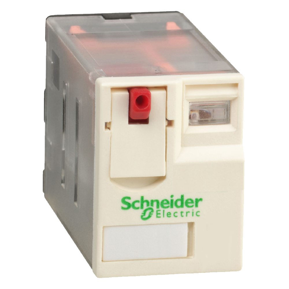 schneider electric Plug-in relay rxm 24vac 4c/o 6a