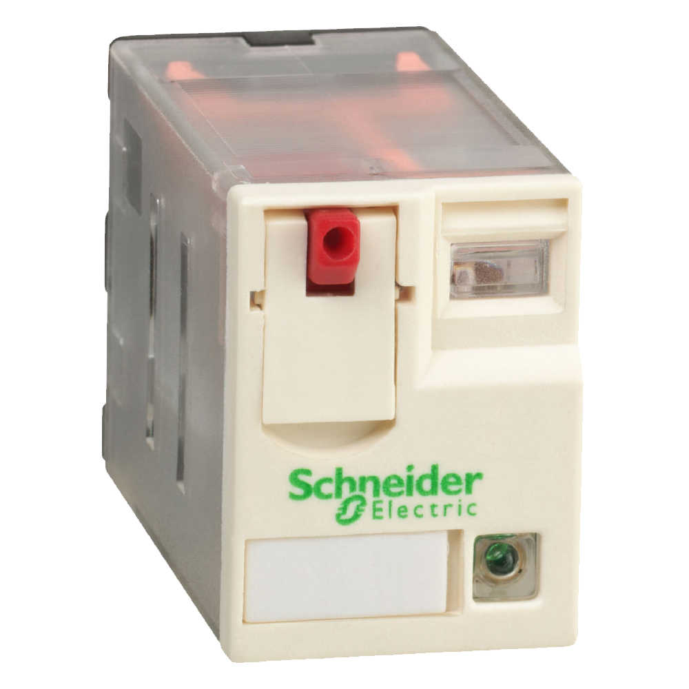 schneider electric Kopplingsrelä rxm 24vac 2c/o 12a led