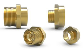 adeptor Hawke adaptor (m) m20 - (fm) m32 brass