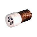 LED-LAMPPU PEREL 24-28VDC E14 VALKOINEN