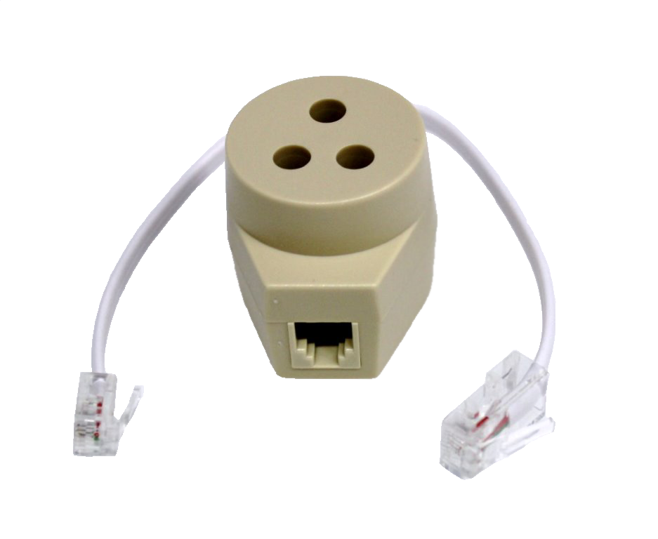 kerman Adapter for telephone kerman rj45-3-holes 20 cm