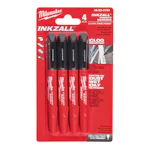 INKZALL FINE TIP MILWAUKEE MARKERS 4P