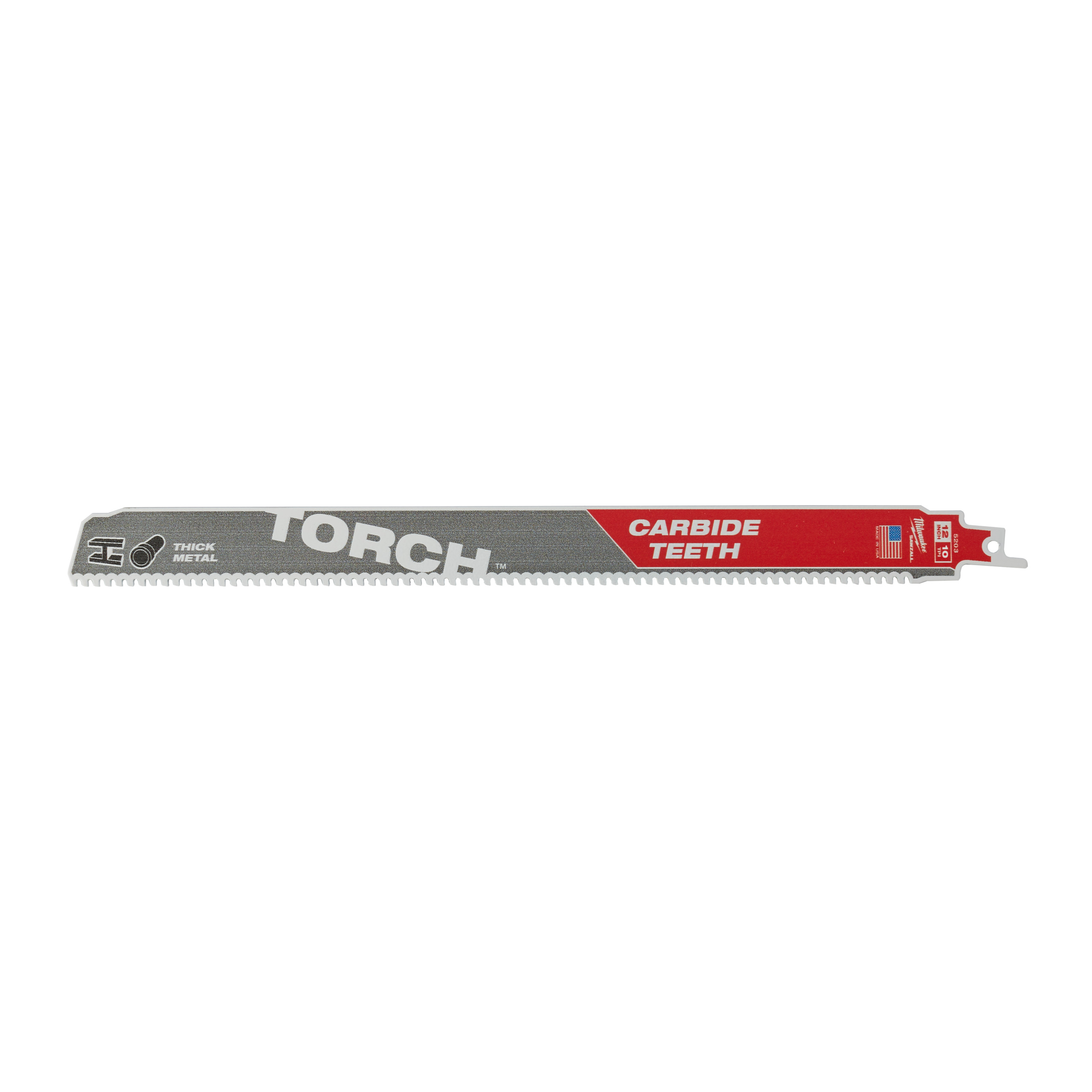 RECIP SAW BLADE MILWAUKEE SZ TORCH CARB 300X10