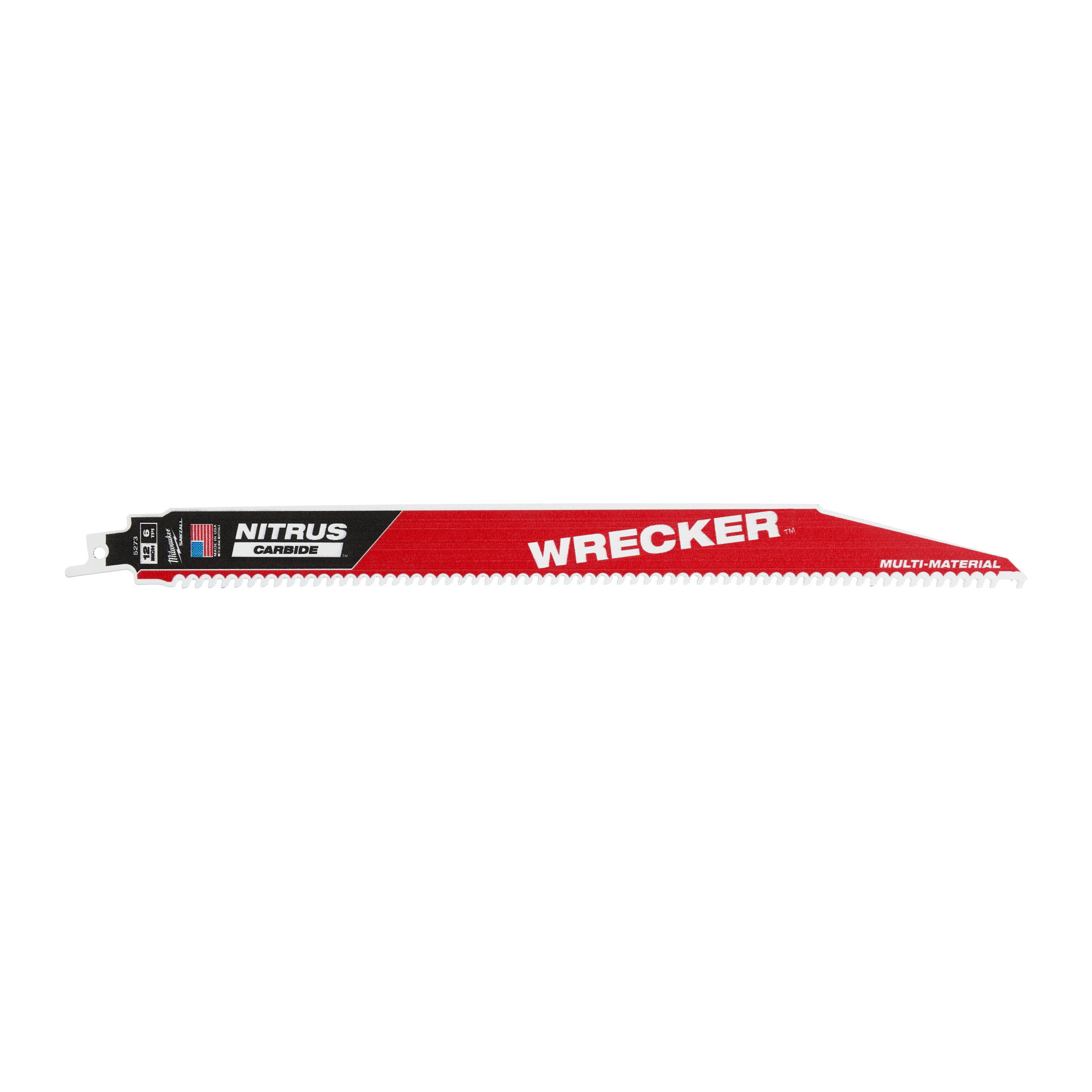 RECIP SAW BLADE MILWAUKEE SZ WRECKER NITR 300X6 5PC