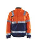 Jacket Blåkläder Size XXS Orange/Navy blue