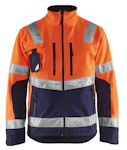 HUOMIOTAKKI BLÅKLÄDER SOFTSHELL LK2 4900-2517-5389 L