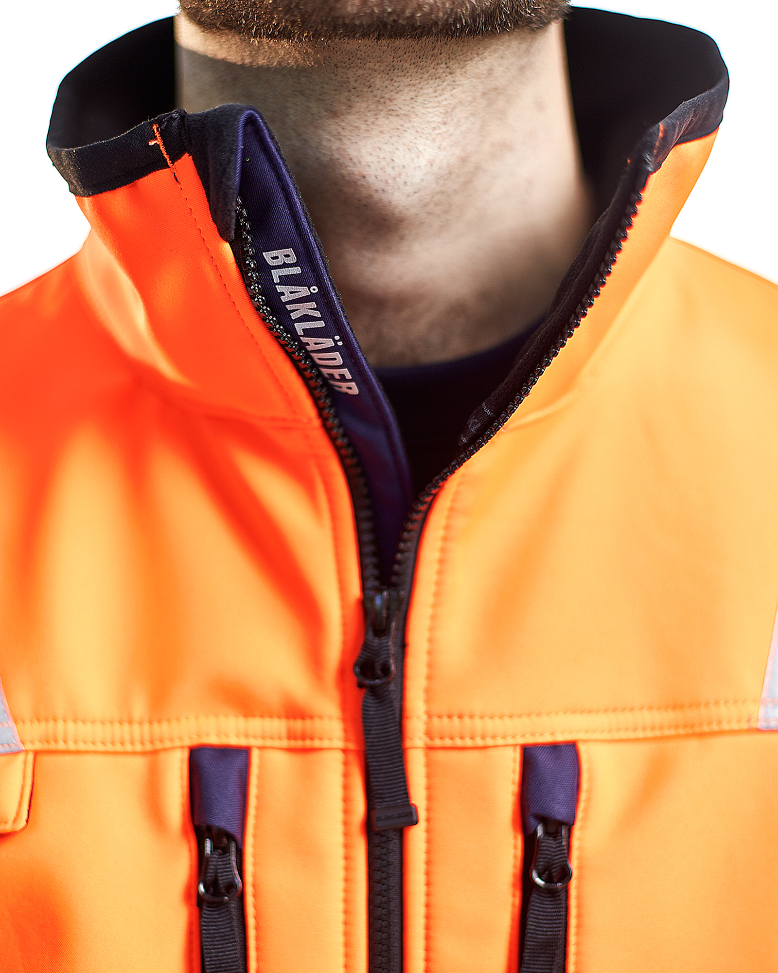 blåkläder Highvis jacka blåkläder softshell kl2 4900-2517-5389 m