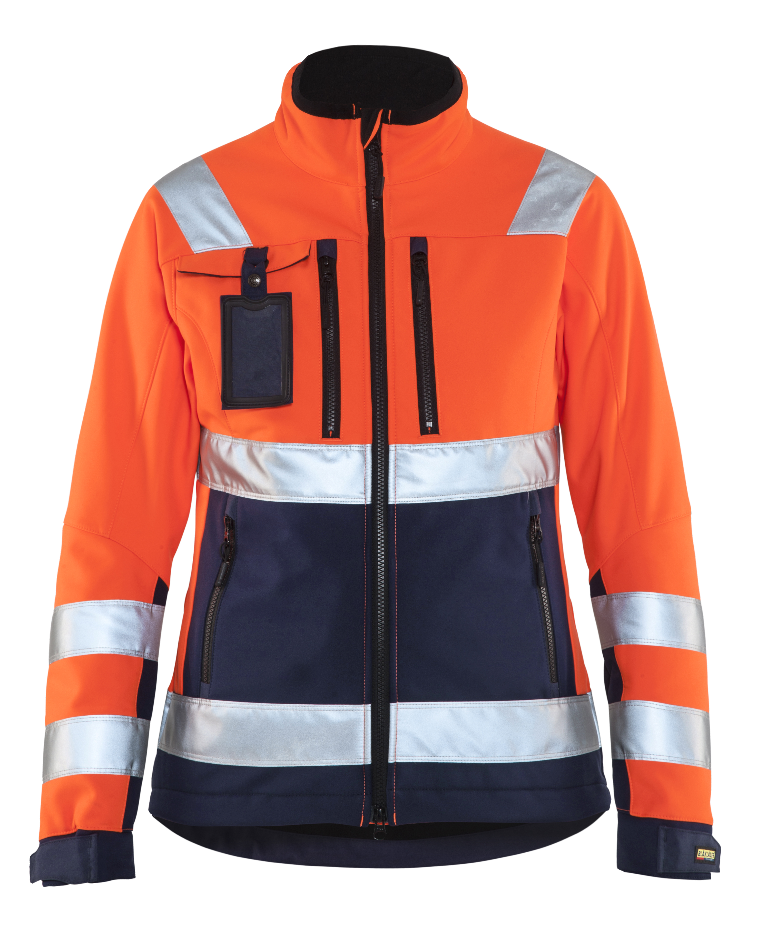 blåkläder Softshelltakki blåkläder 4902 25175389 oranssi/sininen xs