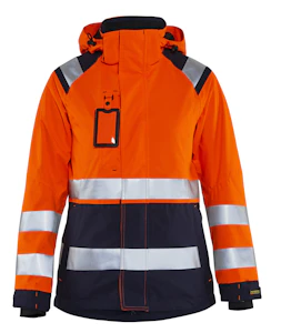 blåkläder Jacket blåkläder size xxxl orange/navy blue