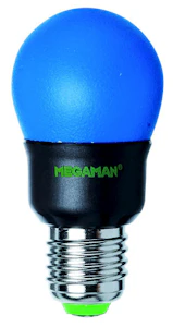 megaman Sparlampa megaman 7w deco blå e27