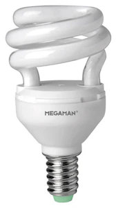 megaman Energiansäästölamppu megaman spiral 8w/827 e14 10000h