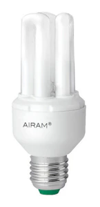 airam Sparlampa oiva 8w/830 tub e27