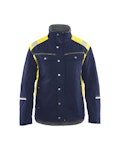 Jacket Blåkläder Size L Navy Blue/Yellow