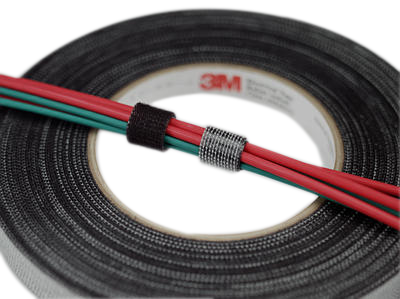 3m Borrelåsbånd 20mmx10m scotchflex