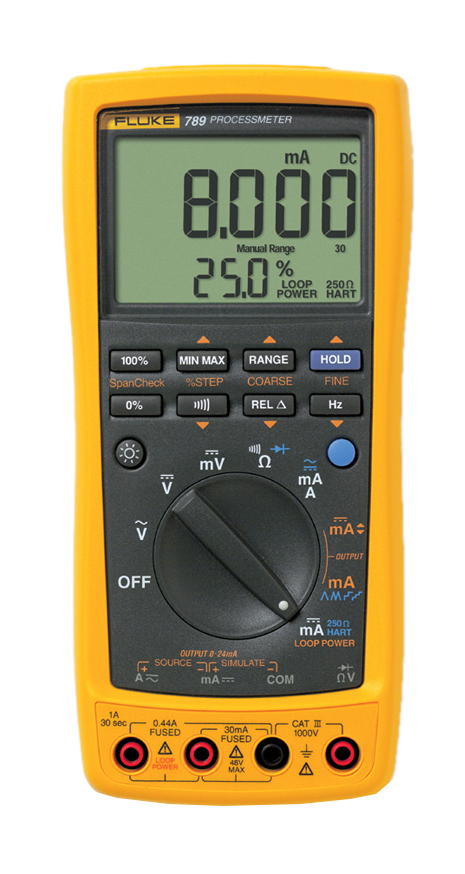 PROSESSMETER DMM+SLØYFEKALIB FLUKE 789 FLUKE