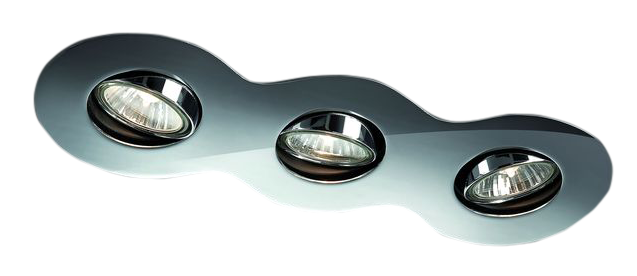 podium Downlight armatur almeria chrome 3x50w