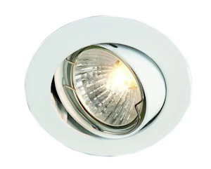 podium Downlight armatur bombay round white 1x50w
