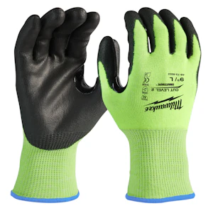 milwaukee Gloves milwaukee hi-vis cut level 2/b s/7
