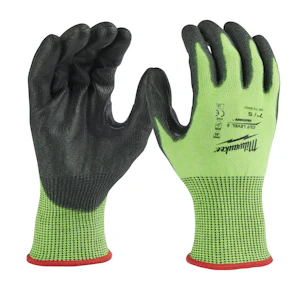 milwaukee Gloves milwaukee hi-vis cut level 5/e s/7