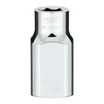 SOCKET MILWAUKEE 1/2in STANDARD 10mm