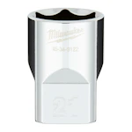 SOCKET MILWAUKEE 1/2in STANDARD 21mm
