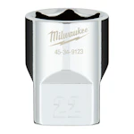 SOCKET MILWAUKEE 1/2in STANDARD 22mm