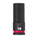 SOCKET MILWAUKEE 1/2in SHW DEEP 19mm