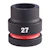 milwaukee Krafthylsa milwaukee 1 in shw std 27 mm