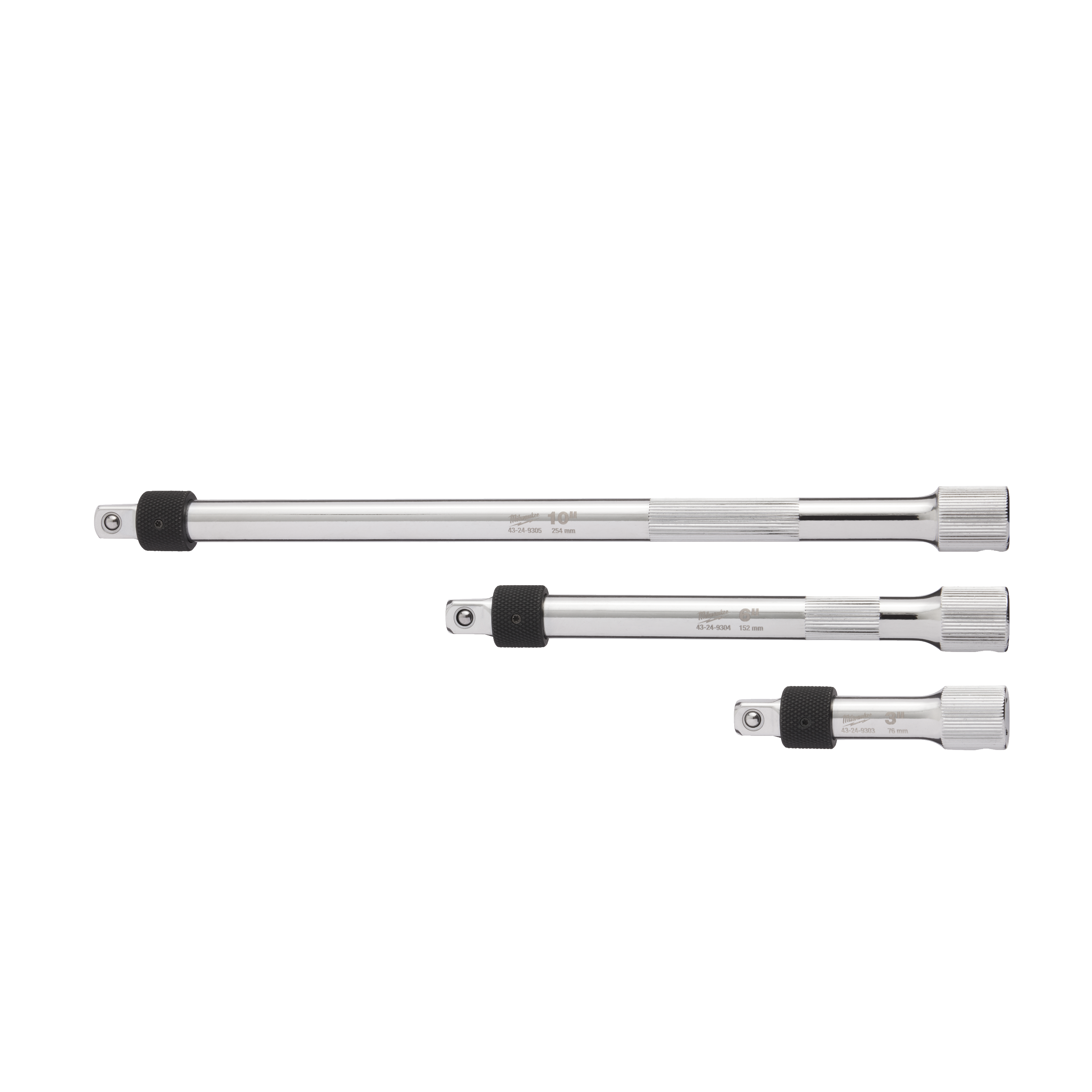 milwaukee Jatkovarsisarja milwaukee lukittavat 3/8 3kpl