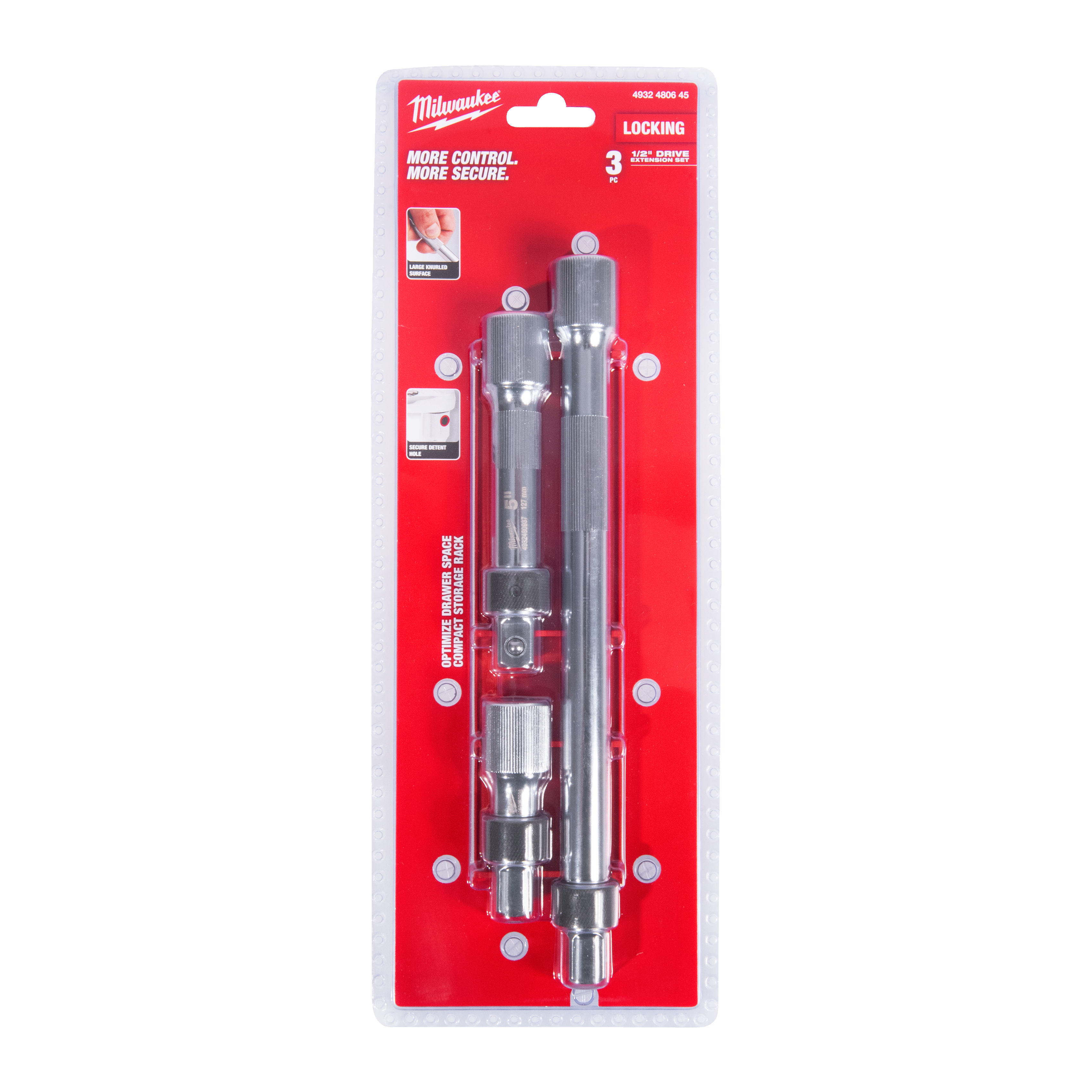 milwaukee Extension set milwaukee locking 1/2 set 3p
